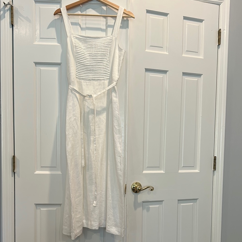Posse White Midi Dress